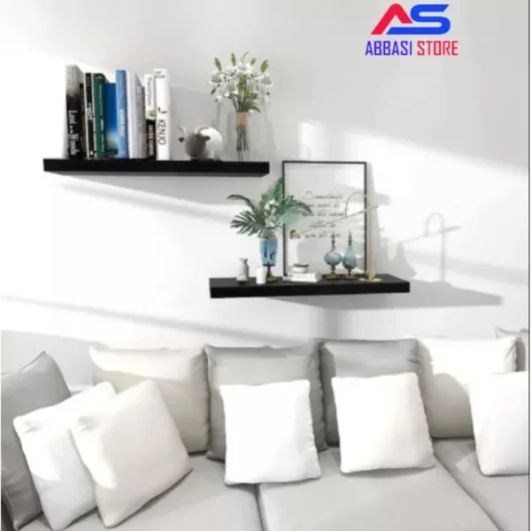 Wall hanging Floating Shelves,Book Shelf,Display decorative items, display Rack for Room/Kitchen /living room 12/5" - Image 4