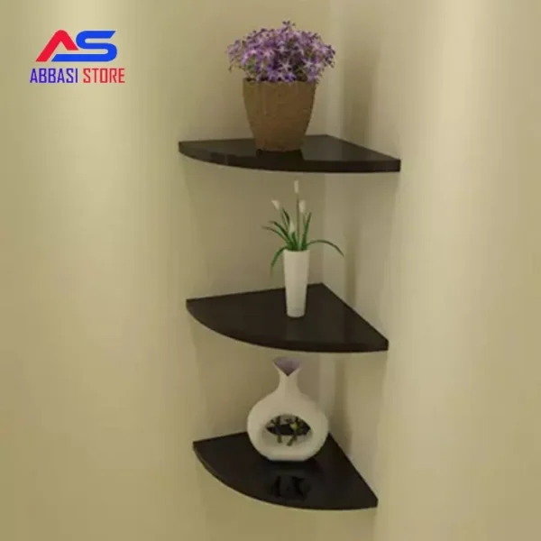 Wall Mounted Floating Corner Storage Shelves wall racks wooden piece wall decoration shelves